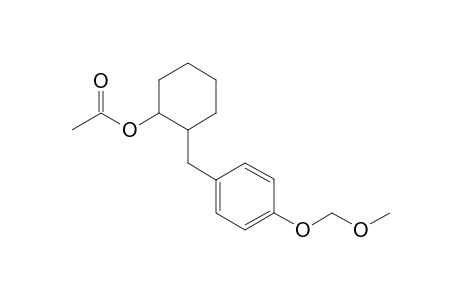 cis-2-(4-Methoxymethoxybenzyl)-1-cyclohexyl acetate