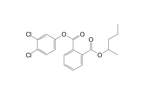 Phthalic acid, 3,4-dichlorophenyl 2-pentyl ester