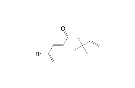 2-Bromo-7,7-dimethyl-1,3,8-nonatrien-5-one
