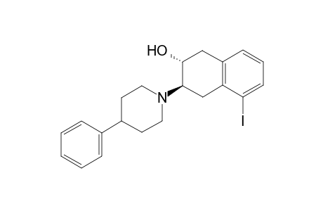 (+-)-trans-2-Hydroxy-5-iodo-3-(4-phenylpiperidino)tetralin [(+-)-5-iodobenzovesamicol]