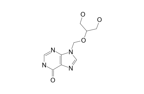 9-[(2-HYDROXY-1-(HYDROXYMETHYL)-ETHOXY)-METHYL]-INOSINE