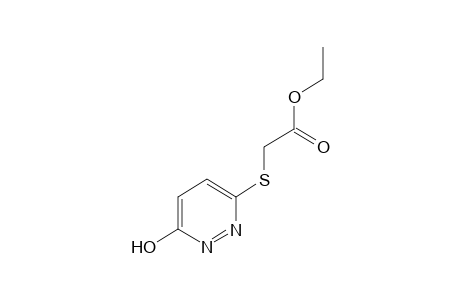 [(6-hydroxy-3-pyridazinyl)thio]acetic acid, ethyl ester