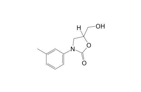 5-(hydroxymethyl)-3-m-tolyl-2-oxazolidinone