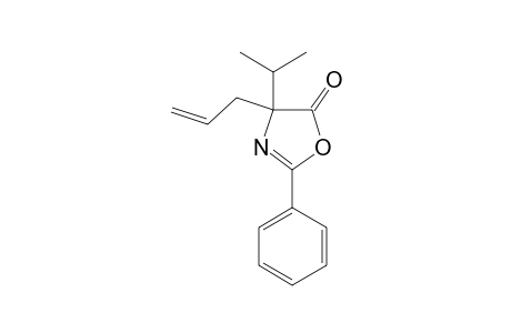 4-ALLYL-4-(1-METHYLETHYL)-2-PHENYL-1,3-OXAZOL-5(4H)-ONE