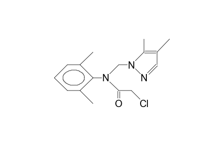 N-(4,5-Dimethyl-pyrazolyl-methyl)-2'-chloro-2,6-dimethyl-acetanili