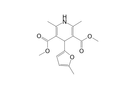 Dimethyl 2,6-dimethyl-4-(5-methyl-2-furyl)-1,4-dihydro-3,5-pyridinedicarboxylate