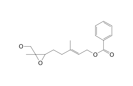 (+,-)-6,7-epoxy-8-hydroxygeranyl benzoate