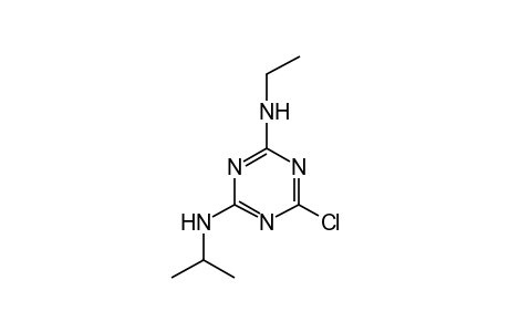 2-chloro-4-(ethylamino)-6-(isopropylamino)-s-triazine