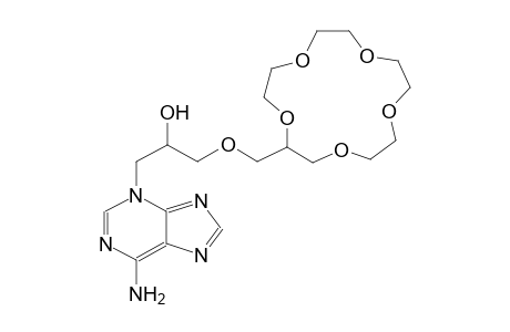 1-(ADENIN-3-YL)-2-HYDROXY-4-OXAPENT-5-YL-15-CROWN-5