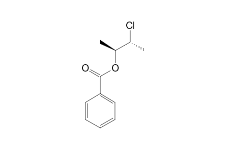 ERYTHRO-3-CHLORO-2-BUTYL-BENZOATE;METHOD-A