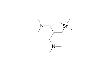 1,1-Bis(dimethylaminomethyl)-2-ethyl)trimethyltin