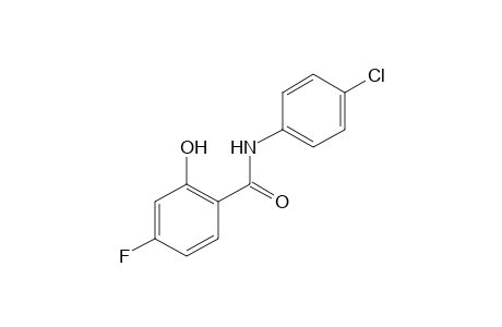 4'-chloro-4-fluorosalicylanilide