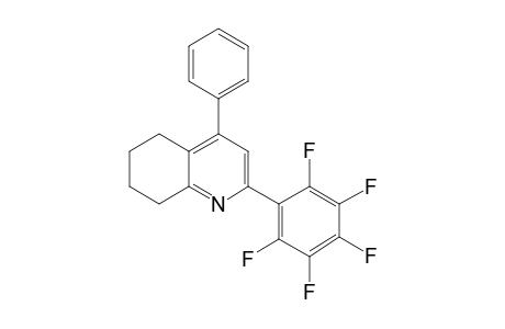 5,6,7,8-Tetrahydro-4-phenyl-2-tetrafluorophenylquinoline