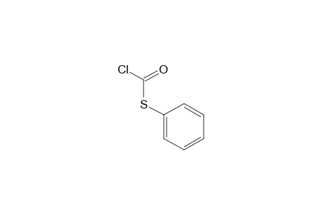 Chlorothioformic acid, S-phenyl ester