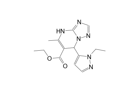 ethyl 7-(1-ethyl-1H-pyrazol-5-yl)-5-methyl-4,7-dihydro[1,2,4]triazolo[1,5-a]pyrimidine-6-carboxylate