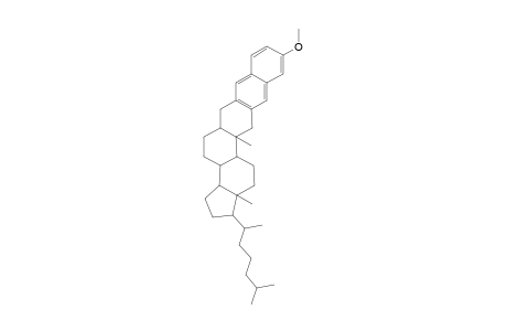 Cholest-2-eno[2,3-b]naphthalene, 7'-methoxy-