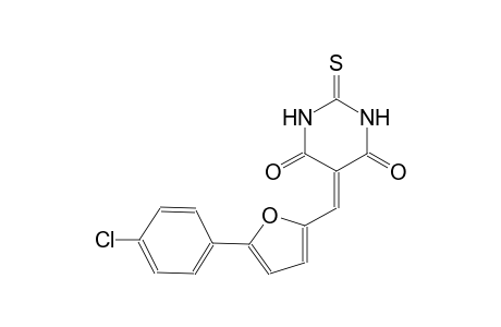 5-{[5-(4-chlorophenyl)-2-furyl]methylene}-2-thioxodihydro-4,6(1H,5H)-pyrimidinedione
