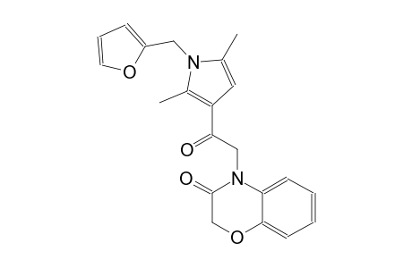 2H-1,4-benzoxazin-3(4H)-one, 4-[2-[1-(2-furanylmethyl)-2,5-dimethyl-1H-pyrrol-3-yl]-2-oxoethyl]-