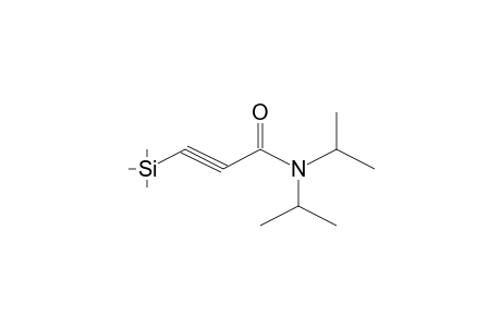 N,N-di(propan-2-yl)-3-trimethylsilyl-2-propynamide