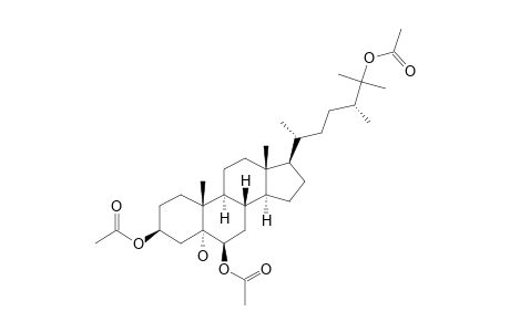 (24S)-ERGOSTANE-3-BETA,5-ALPHA,6-BETA,25-TETRAOL-3,6,25-TRIACETATE