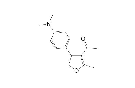 1-{4-[4-(Dimethylamino)phenyl]-2-methyl-4,5-dihydrofuran-3-yl}ethanone