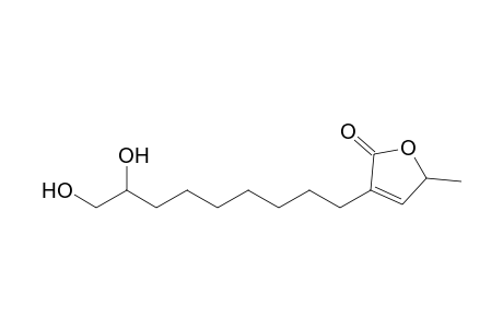 1-(5-Methyl-2-oxo2,5-dihydrofuran-3-yl)nonan-8,9-diol