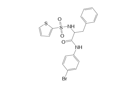 benzenepropanamide, N-(4-bromophenyl)-alpha-[(2-thienylsulfonyl)amino]-