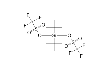 di-tert-butylsilanediol, bis(trifluoromethanesulfonate)