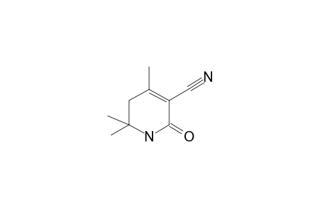 2,2,4-Trimethyl-6-oxidanylidene-1,3-dihydropyridine-5-carbonitrile