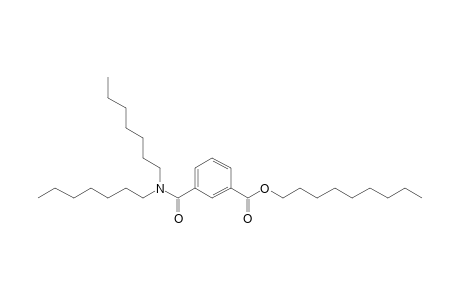 Isophthalic acid, monoamide, N,N-diheptyl-, nonyl ester