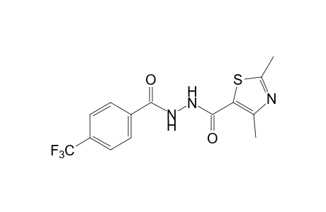 1-[(2,4-DIMETHYL-5-THIAZOLYL)CARBONYL]-2-(alpha,alpha,alpha-TRIFLUORO-p-TOLUOYL)HYDRAZINE