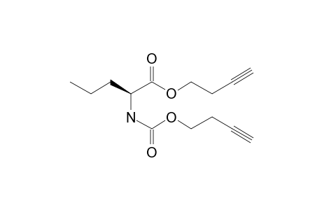 L-Norvaline, N-(but-3-yn-1-yloxycarbonyl)-, but-3-yn-1-yl ester