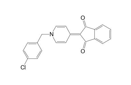 2-[1-(4-Chlorobenzyl)-1,4-dihydropyridin-4-ylidene]indan-1,3-dione