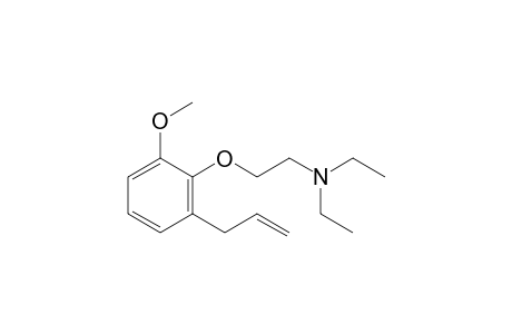 2-(2-Allyl-6-methoxyphenoxy)triethylamine