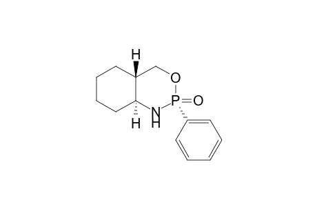 (2R,4aS,8aS)-trans-2-phenyl-1,4,4a,5,6,7,8,8a-octahydrobenzo[d][1,3,2]oxazaphosphinine 2-oxide