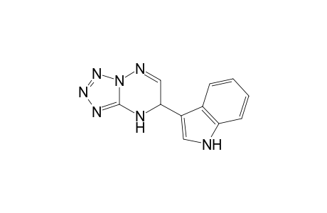 tetrazolo[1,5-b][1,2,4]triazine, 7,8-dihydro-7-(1H-indol-3-yl)-