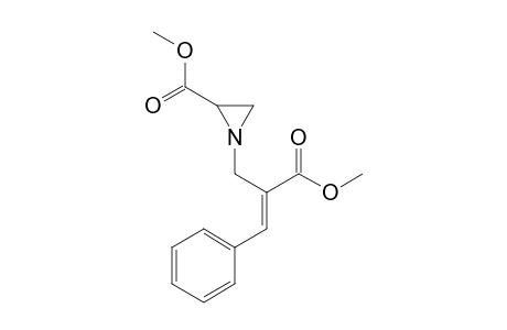 Methyl (E)-1-[2'-(methoxycarbonyl)-3'-phenylallyl]-aziridine-2-carboxylate