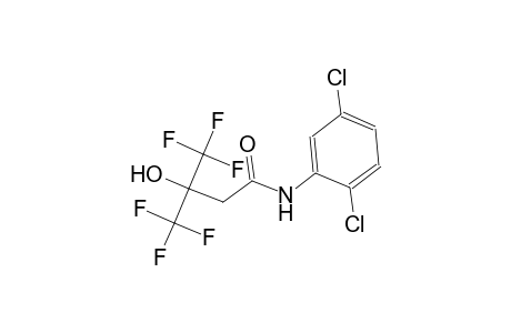 N-(2,5-dichlorophenyl)-4,4,4-trifluoro-3-hydroxy-3-(trifluoromethyl)butanamide