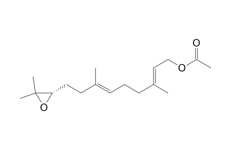 (-)-[10S,(2E,6E)]-10,11-EPOXY-FARNESYL-ACETATE