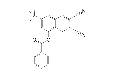 3-(Benzoyloxy)-2,3-dicyano-7-(t-butyl)-3,4-dihydronaphthalene