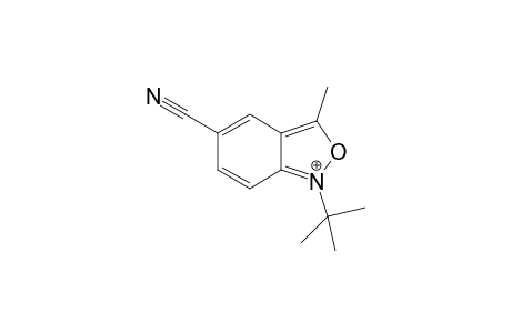 5-Cyano-3-methyl-N-tert-butylanthranilium perchlorate