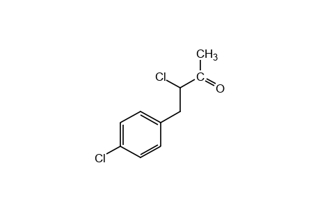 3-chloro-4-(p-chlorophenyl)-2-butanone