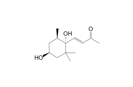 (E)-4-[(1'R,4'S,6'R)-1',4'-DIHYDROXY-2',2',6'-TRIMETHYLCYClOHEXYL)-3-BUTEN-2-ONE;(-)-EPIBOSCIALIN