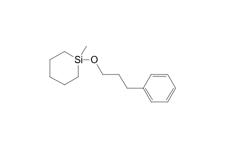 1-Methyl-1-(3-phenylpropoxy)silinane