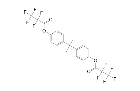 Bisphenol, o,o'-bis(pentafluoropropionyl)-