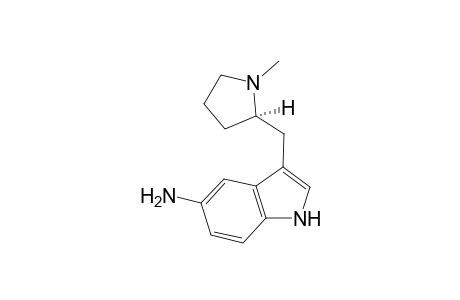 3-[[(2R)-1-methyl-2-pyrrolidinyl]methyl]-1H-indol-5-amine