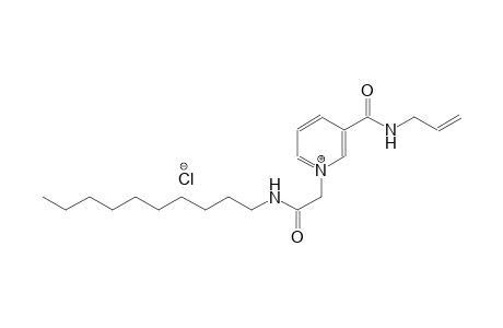 3-(ALLYLCARBAMOYL)-1-[(DECYLCARBAMOYL)METHYL]PYRIDINIUM CHLORIDE