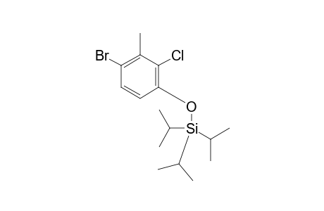 (4-bromo-2-chloro-3-methylphenoxy)triisopropylsilane