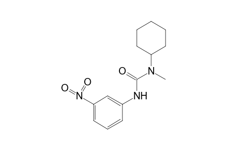1-cyclohexyl-1-methyl-3-(m-nitrophenyl)urea