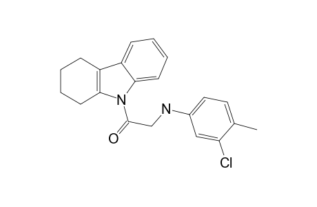 3-chloro-4-methyl-N-[2-oxo-2-(1,2,3,4-tetrahydro-9H-carbazol-9-yl)ethyl]aniline